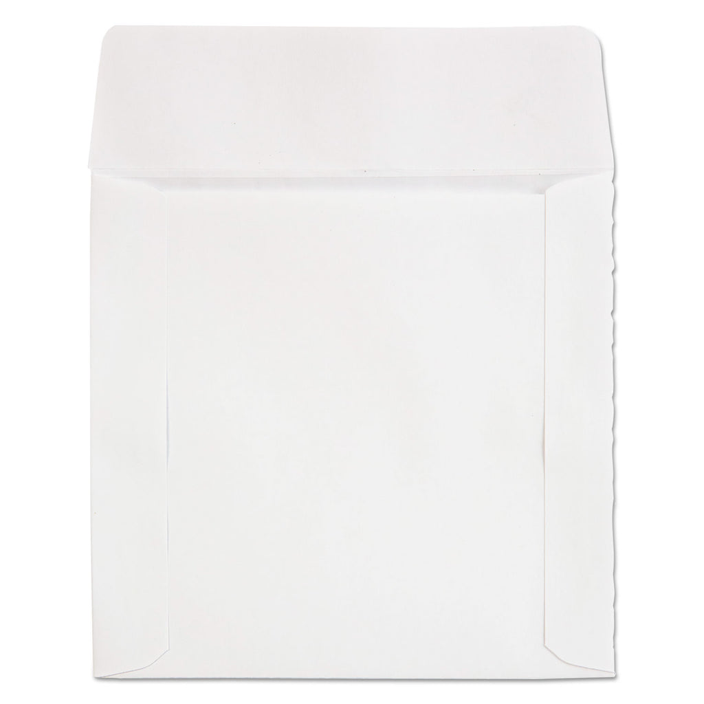 CD/DVD Sleeves, 1 Disc Capacity, White, 250/Box