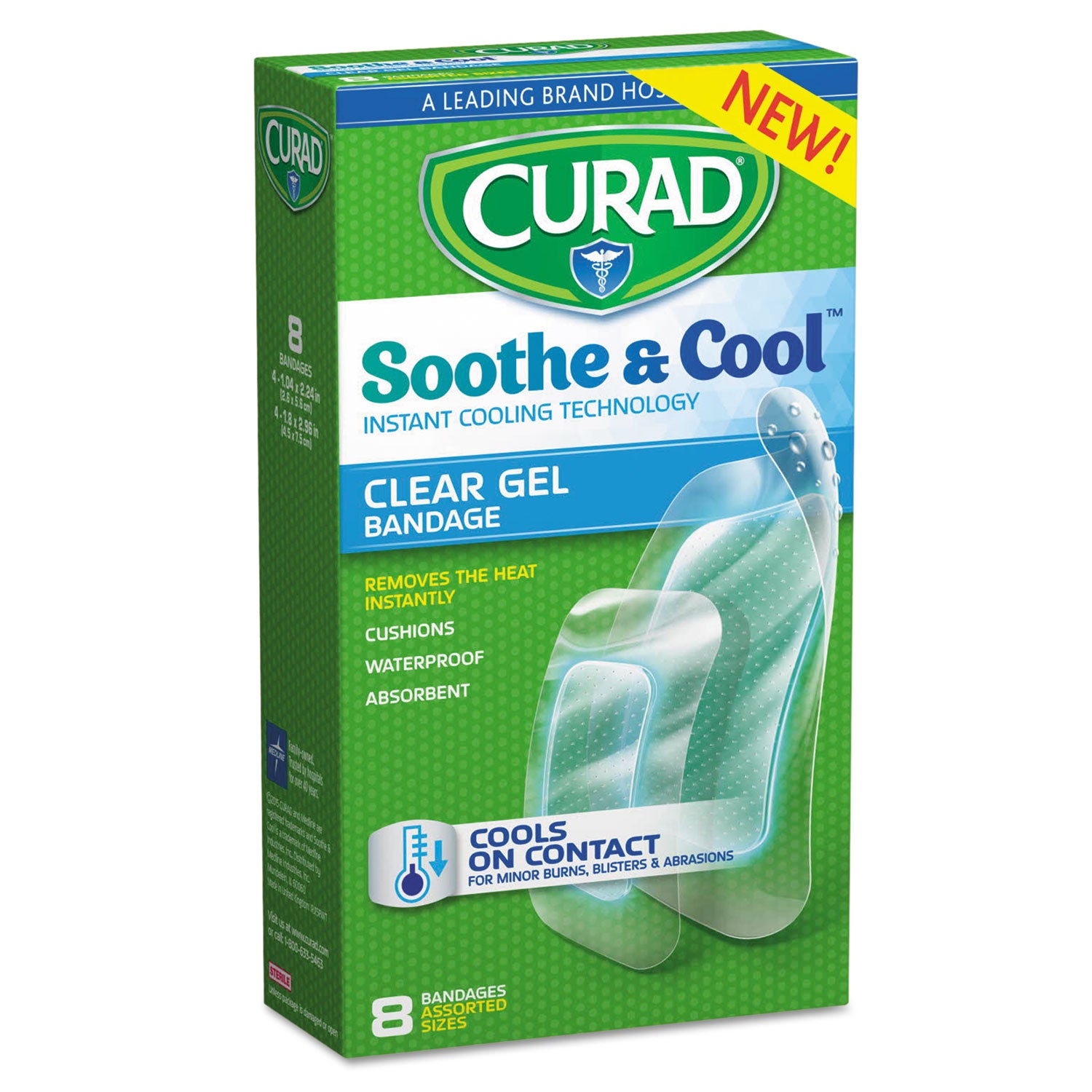 soothe-and-cool-clear-gel-bandages-assorted-clear-8-box_miicur5236v1 - 1