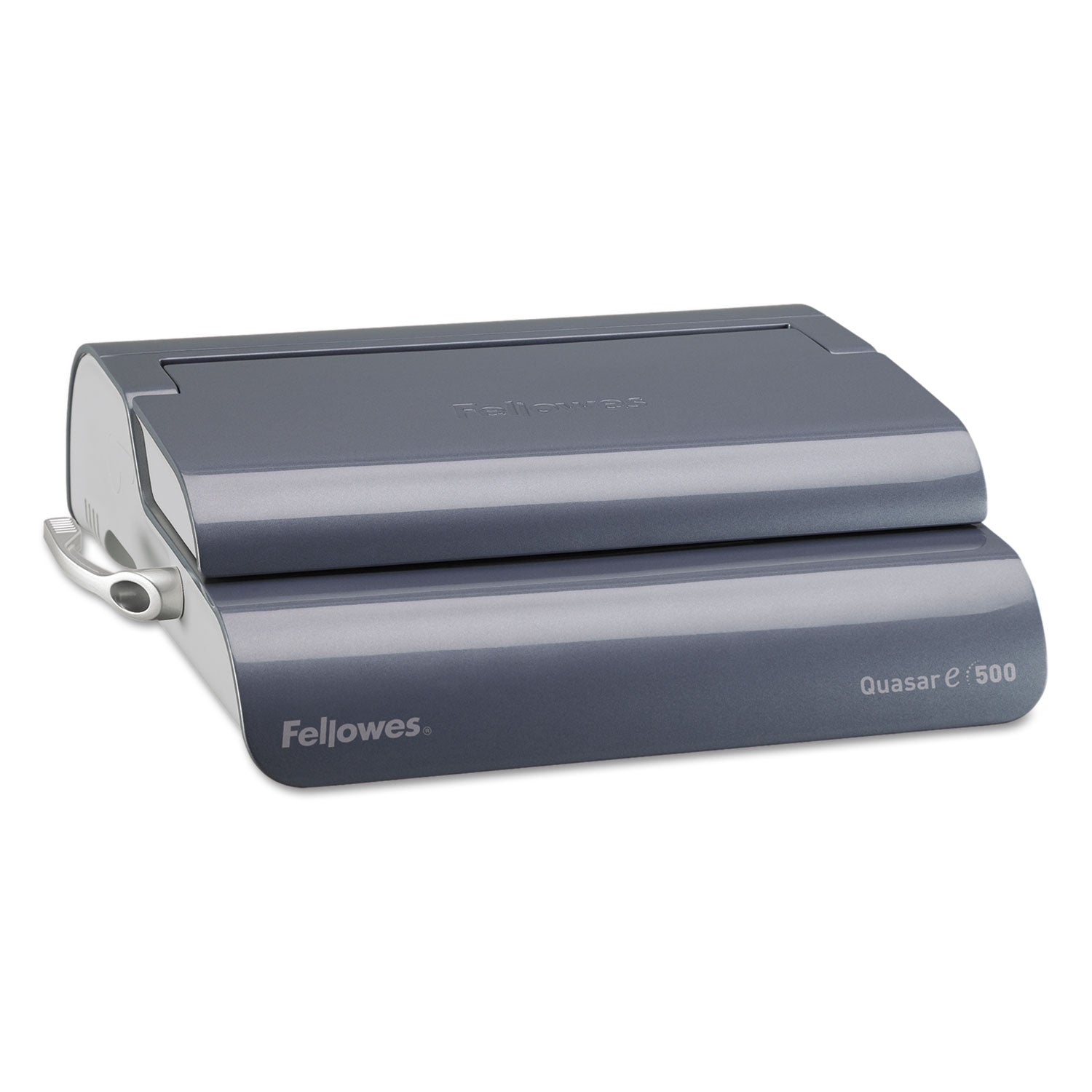 Quasar 500 Electric Comb Binding System, 500 Sheets, 16.88 x 15.38 x 5.13, Metallic Gray - 