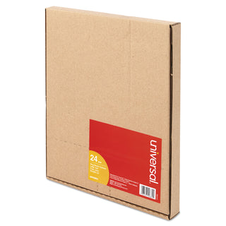 Insertable Tab Index, 5-Tab, 11 x 8.5, Buff, Clear Tabs, 24 Sets - 