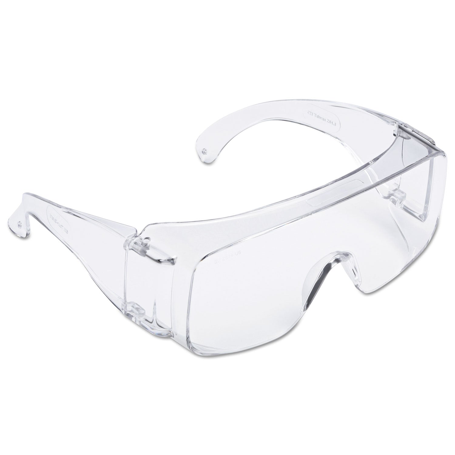 3M Tour-Guard V Protective Eyewear - Medium Size - Ultraviolet Protection - Clear Lens - 100 / Box - 1