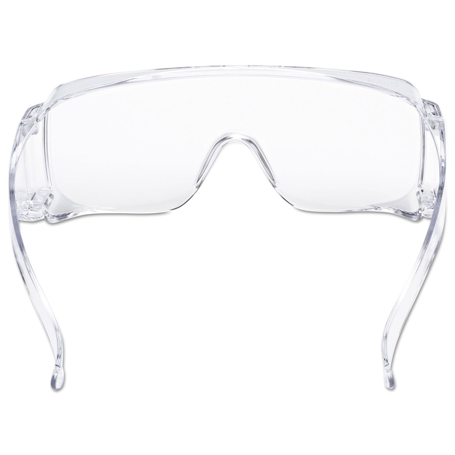 tour-guard-v-safety-glasses-one-size-fits-most-clear-frame-lens-20-box_mmmtgv0120 - 3