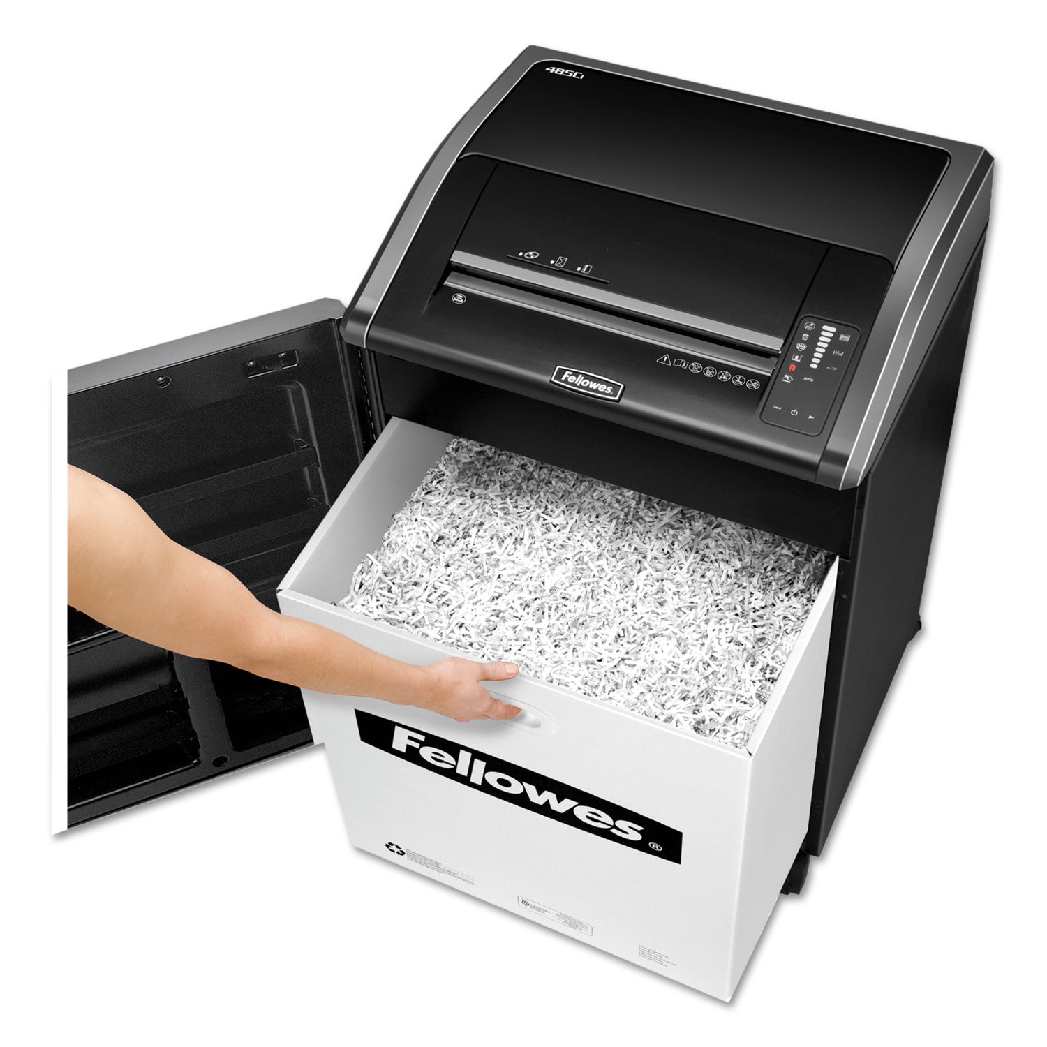 Powershred 485Ci 100% Jam Proof Cross-Cut Shredder, 30 Manual Sheet Capacity, TAA Compliant - 