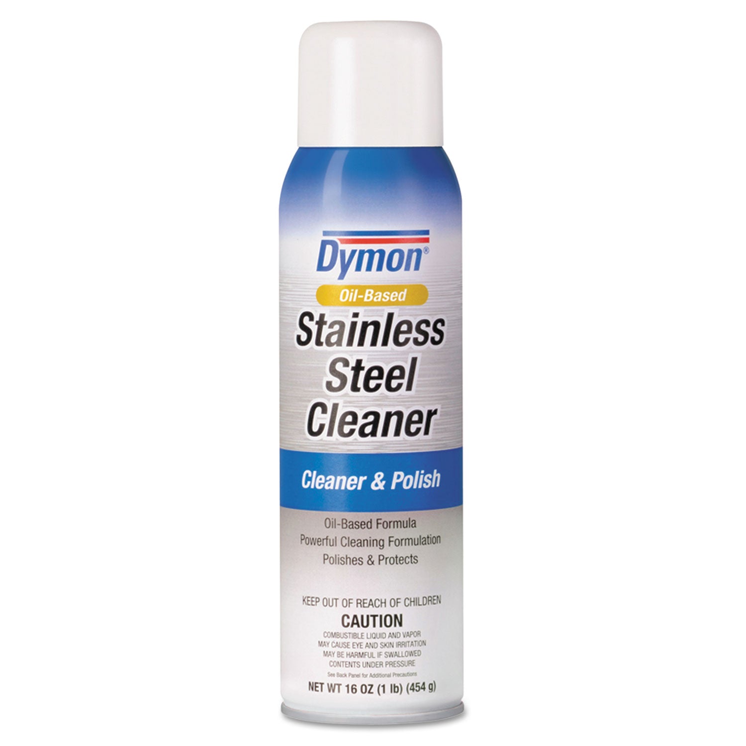 Stainless Steel Cleaner, 16 oz Aerosol Spray, 12/Carton - 