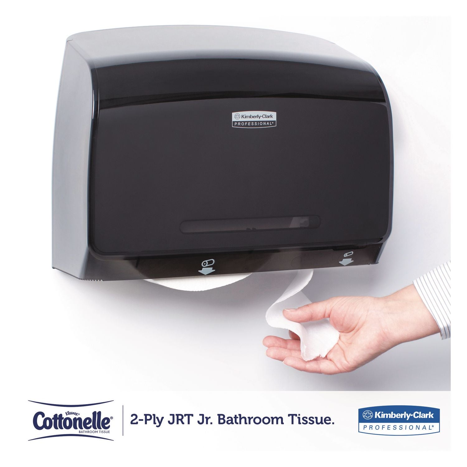 Essential Extra Soft JRT, Septic Safe, 2-Ply, White, 3.55" x 750 ft, 12 Rolls/Carton