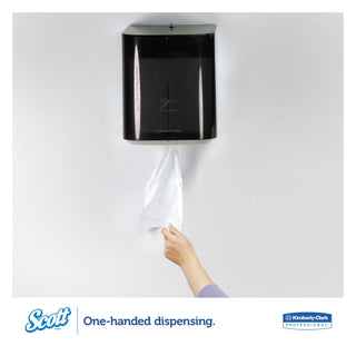 Essential Center-Pull Towels, Absorbency Pockets, 2-Ply, 8 x 15, White, 500/Roll, 4 Rolls/Carton