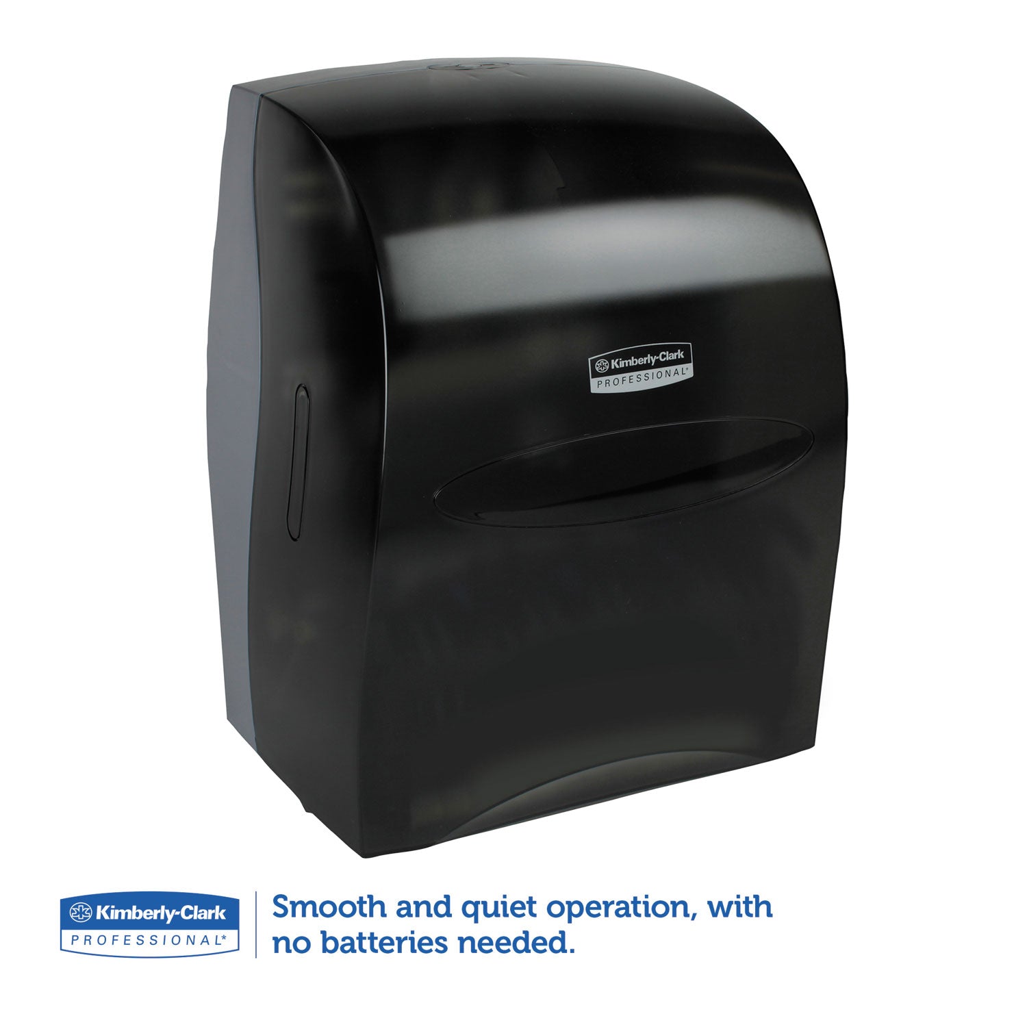 Sanitouch Hard Roll Towel Dispenser, 12.63 x 10.2 x 16.13, Smoke - 