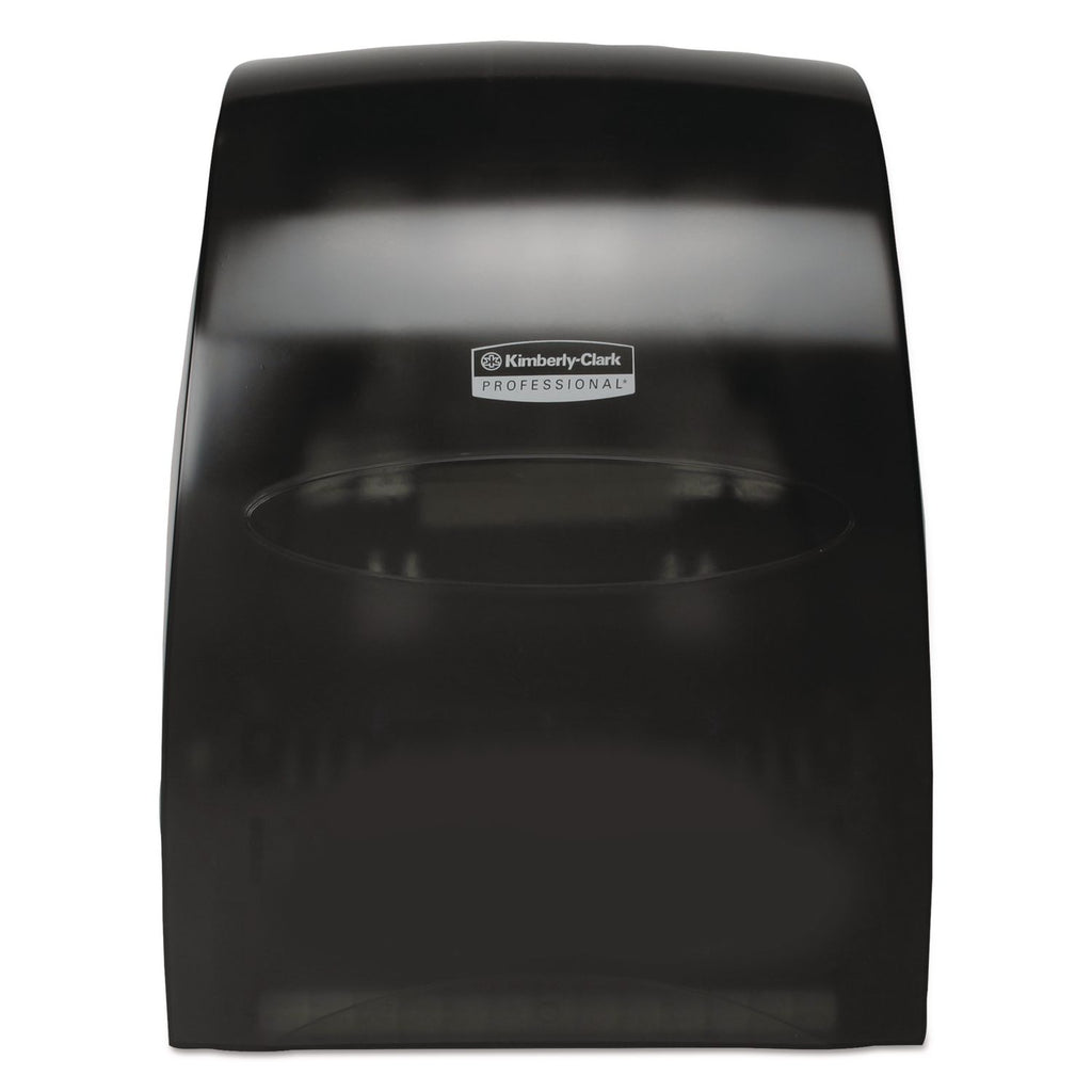Sanitouch Hard Roll Towel Dispenser, 12.63 x 10.2 x 16.13, Smoke