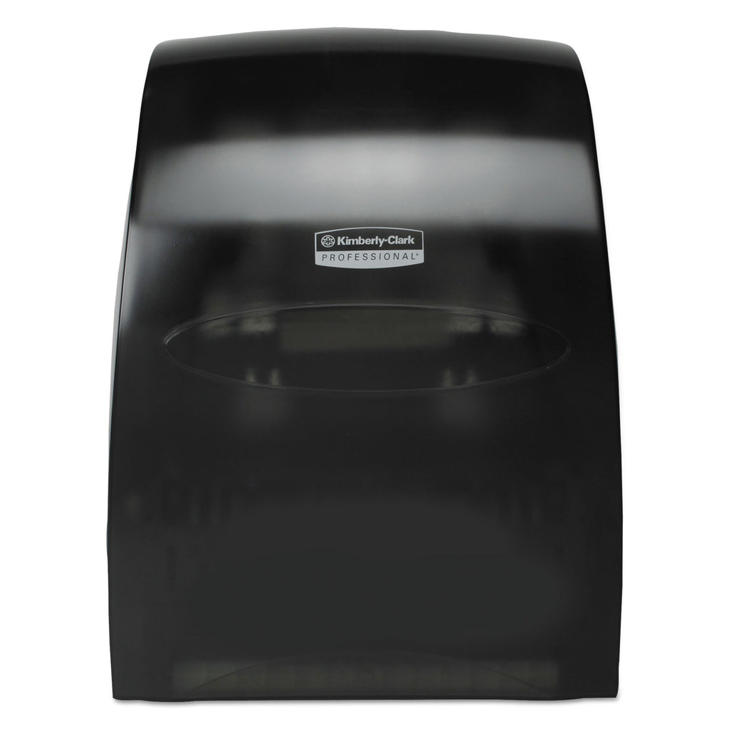 Sanitouch Hard Roll Towel Dispenser, 12.63 x 10.2 x 16.13, Smoke - 