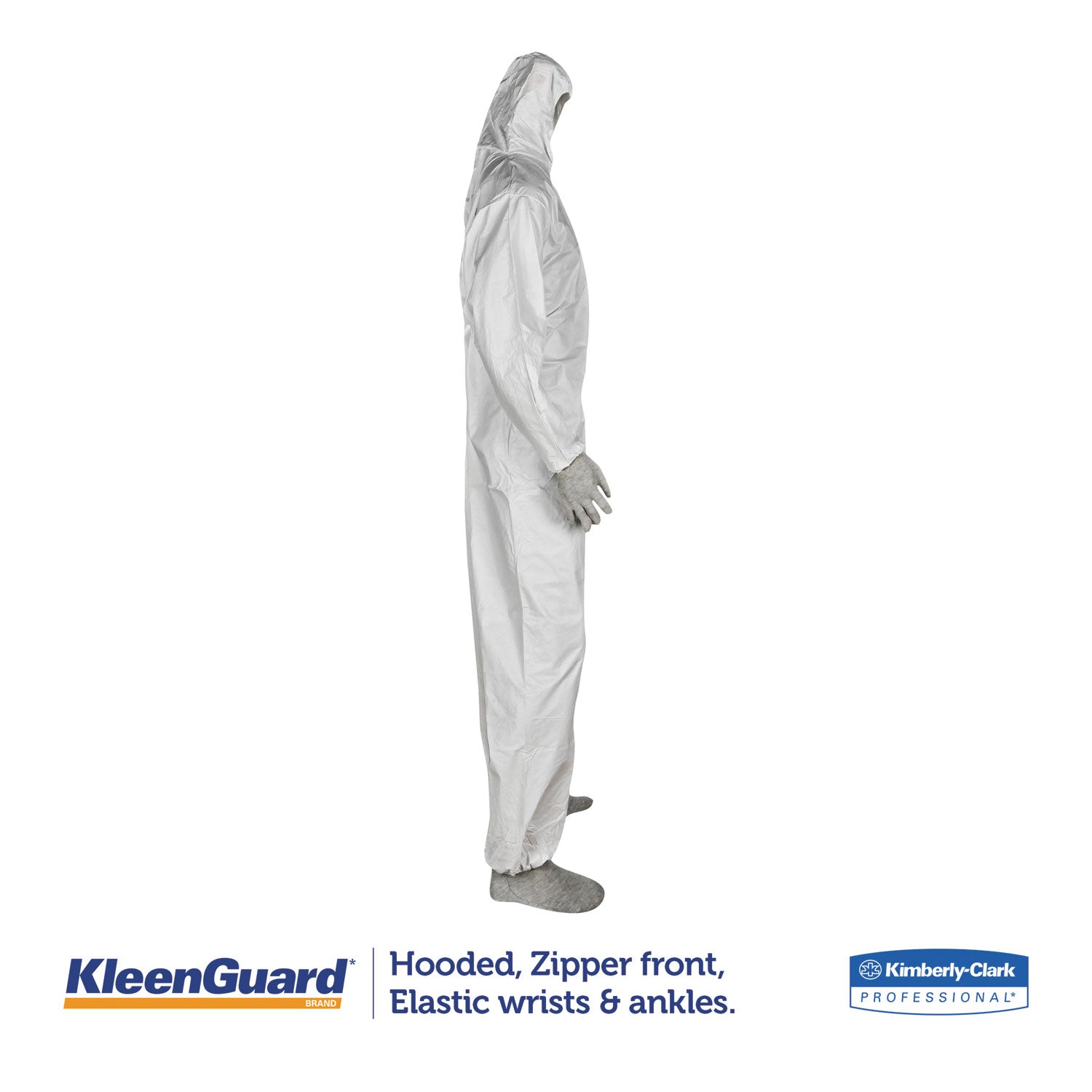 a35-liquid-and-particle-protection-coveralls-zipper-front-hooded-elastic-wrists-and-ankles-large-white-25-carton_kcc38938 - 3