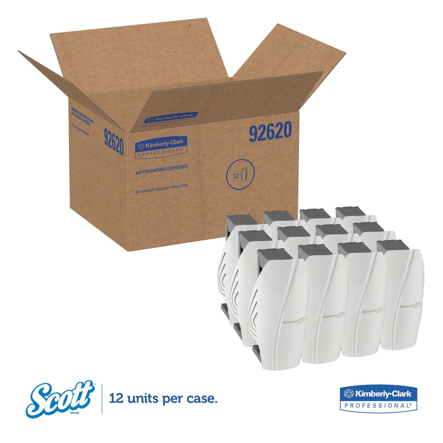 Kimberly-Clark Continuous Air Freshener Dispenser - 60 Day Refill Life - 1 Each - White
