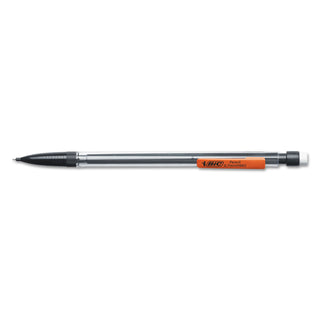 Xtra Smooth Mechanical Pencils with Tube of Lead, 0.7 mm, HB (#2), Black Lead, Clear Barrel, Dozen