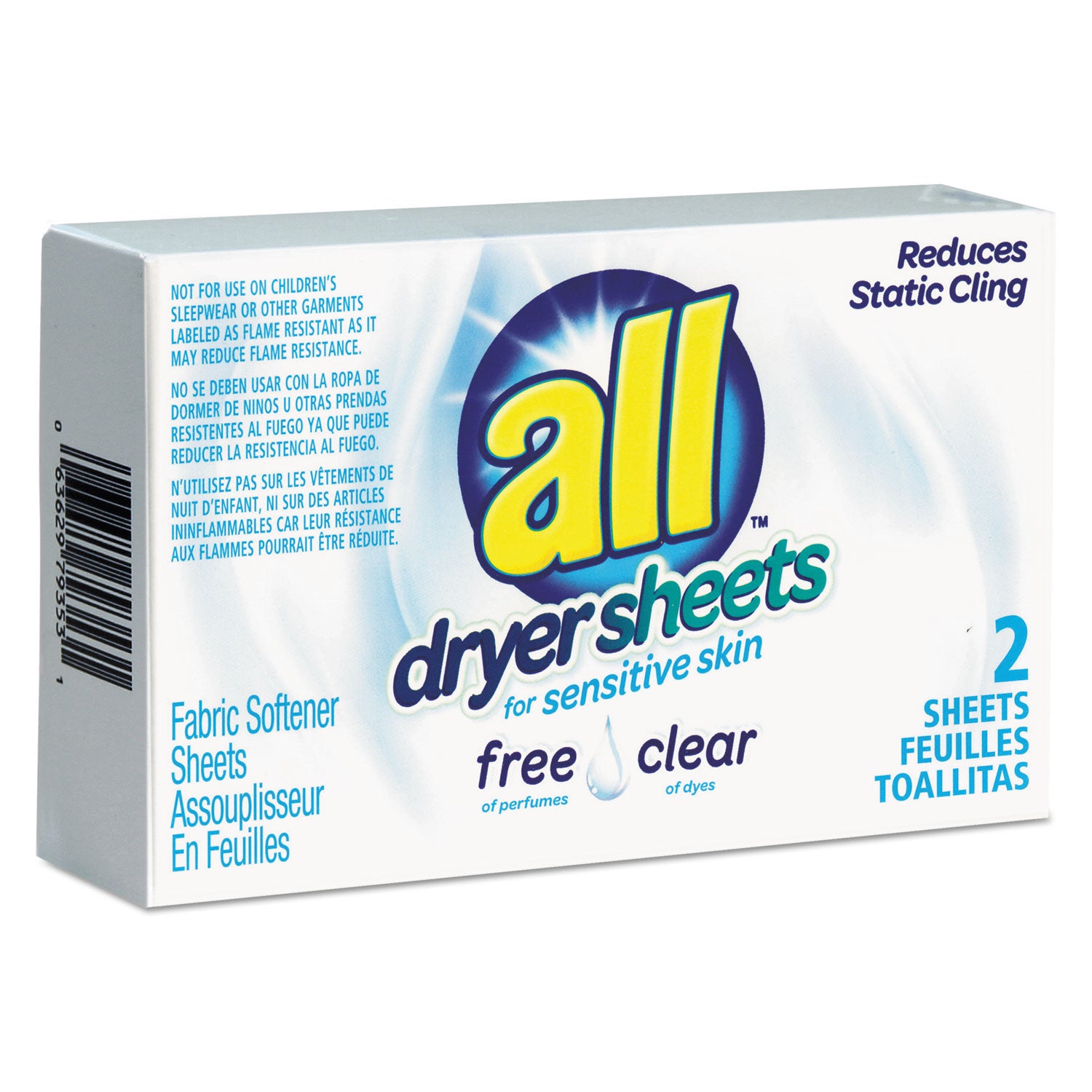 free-clear-vend-pack-dryer-sheets-fragrance-free-2-sheets-box-100-box-carton_ven2979353 - 1