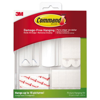 picture-hanging-kit-assorted-sizes-plastic-white-clear-1-lb;-4-lb;-5-lb-capacities-38-pieces-pack_mmm17213es - 1