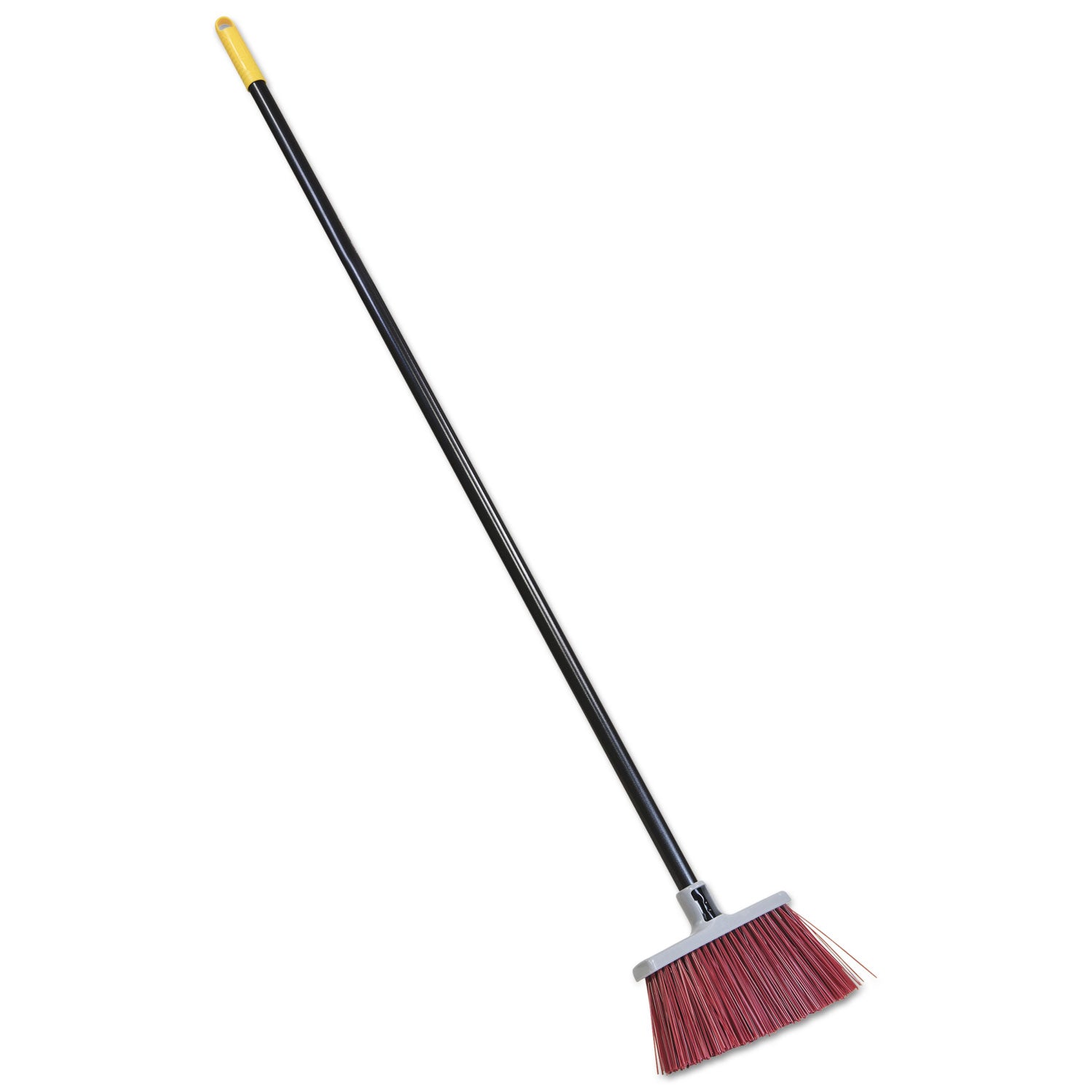 bulldozer-landscapers-upright-broom-14-x-54-powder-coated-handle-red-gray_qck7576zqk - 1