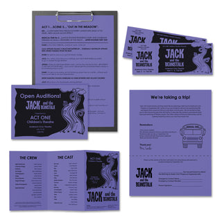 Color Paper, 24 lb Bond Weight, 8.5 x 11, Venus Violet, 500/Ream