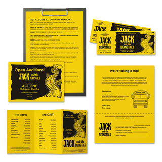 Color Paper, 24 lb Bond Weight, 8.5 x 11, Sunburst Yellow, 500/Ream