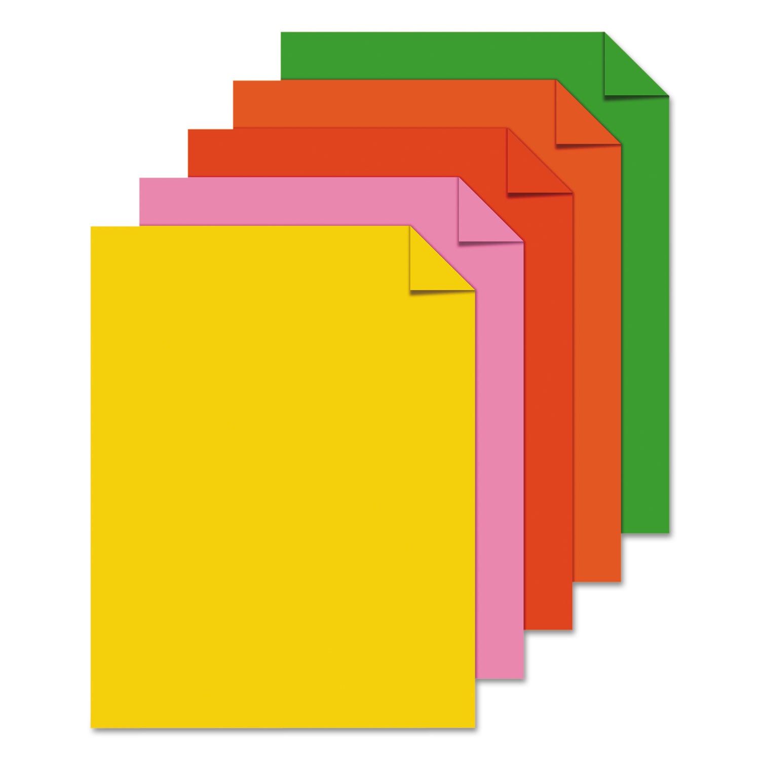 Color Cardstock -"Vintage" Assortment, 65 lb Cover Weight, 8.5 x 11, Assorted, 250/Pack - 
