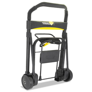 Ultra-Lite Folding Cart, 250 lb Capacity, 11 x 13.25 Platform, Black - 