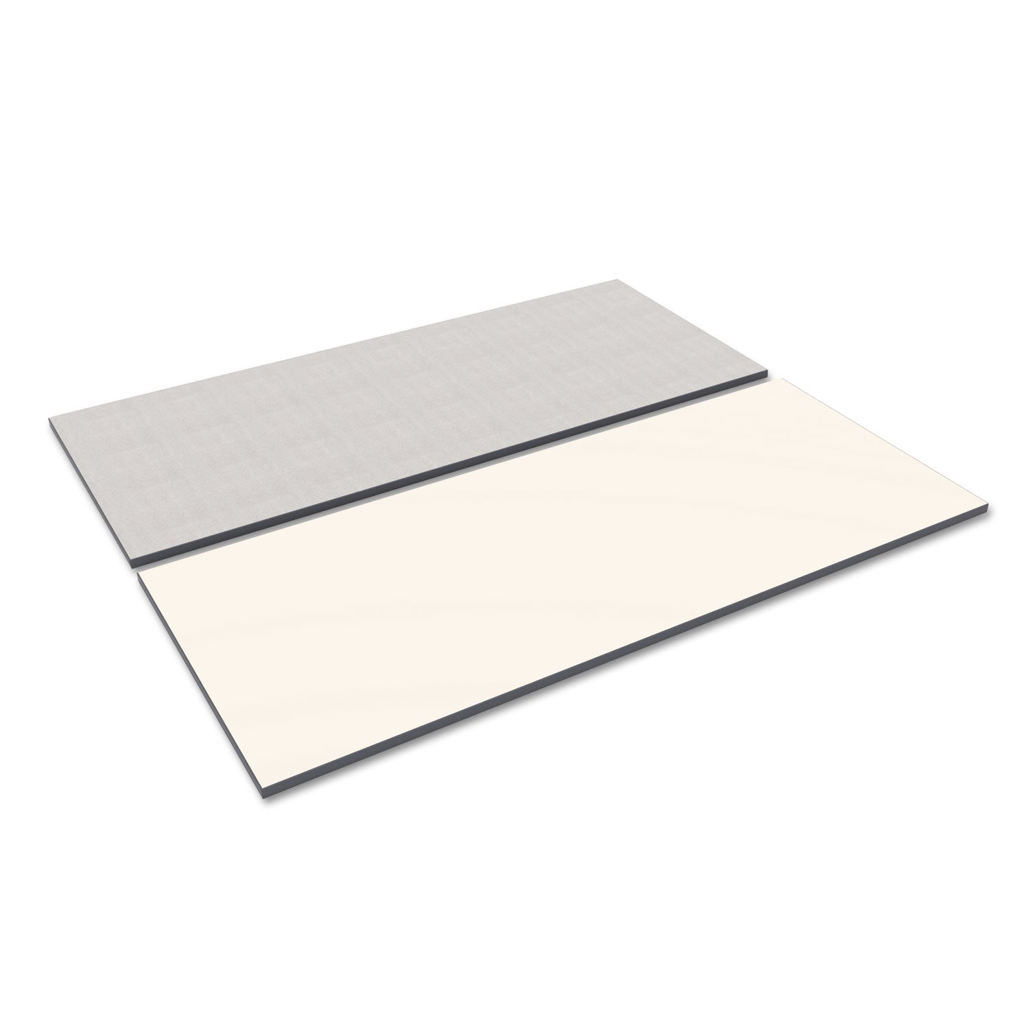 reversible-laminate-table-top-rectangular-715w-x-295d-white-gray_alett7230wg - 1