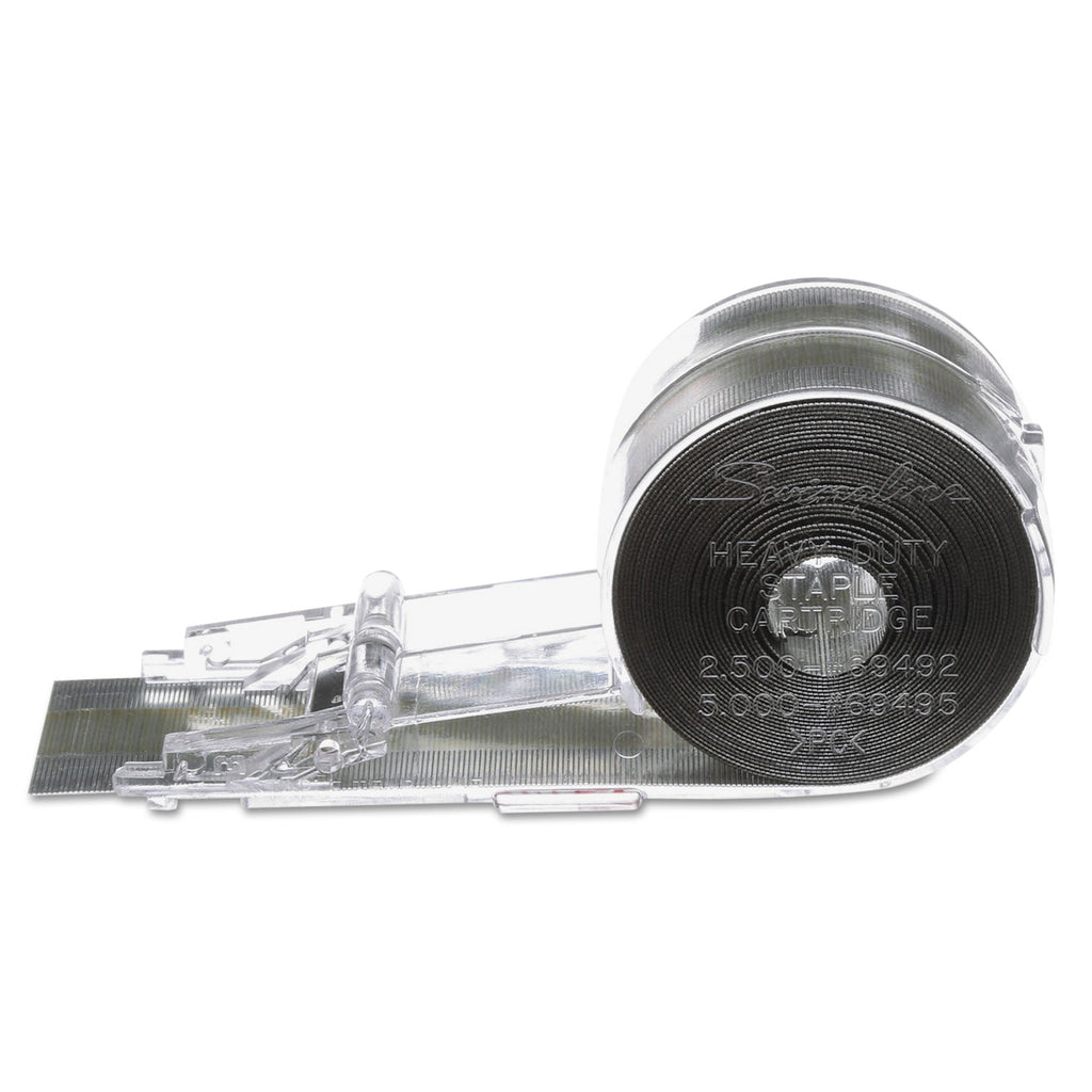 Cartridge Staples, 0.38" Leg, 0.5" Crown, Steel, 5,000/Box