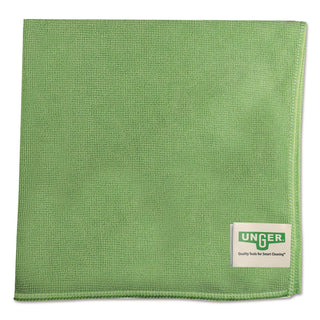 SmartColor MicroWipes, Microfiber, 16 x 15, Green, 10/Pack