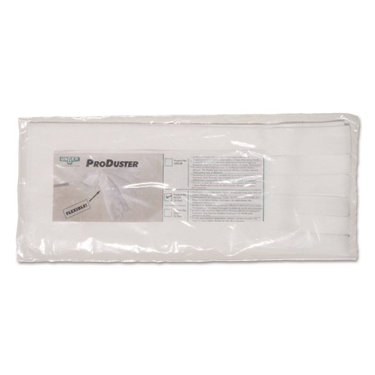 ProDuster Disposable Replacement Sleeves, Polyester, White, 7" x 18", 50/Pack