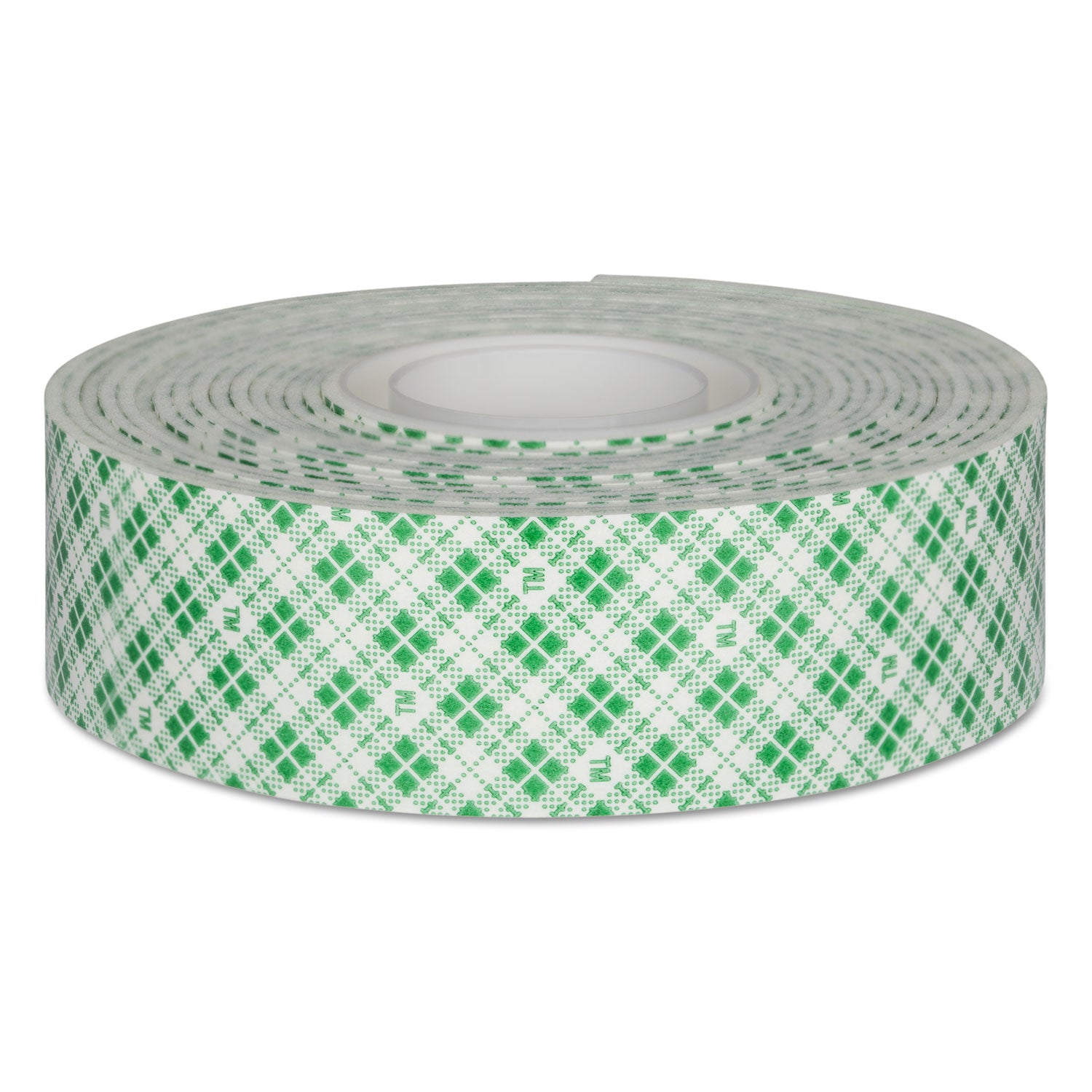Permanent High-Density Foam Mounting Tape, Holds Up to 15 lbs, 1 x 125, White