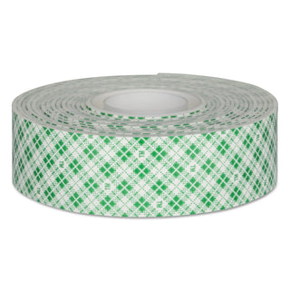 Permanent High-Density Foam Mounting Tape, Holds Up to 15 lbs, 1 x 125, White