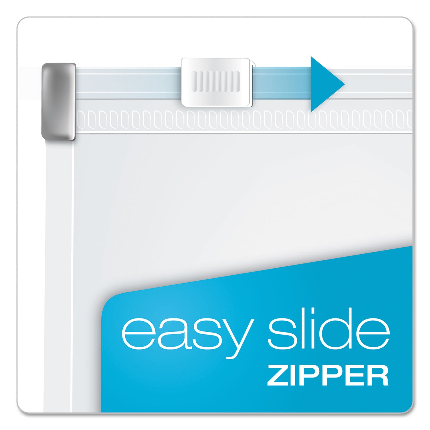 Expanding Zipper Binder Pockets, 8.5 x 11, Clear, 3/Pack - 