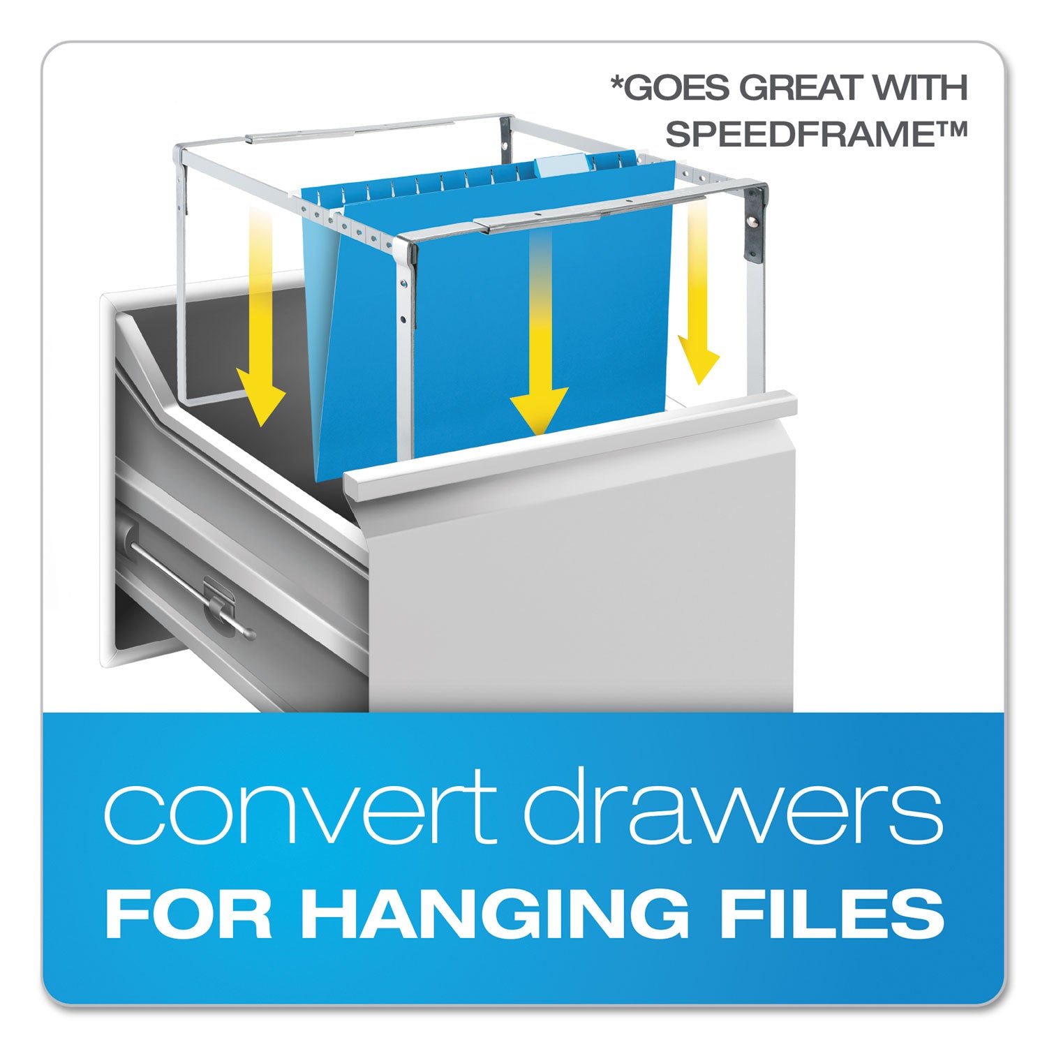 Colored Reinforced Hanging Folders, Letter Size, 1/5-Cut Tabs, Black, 25/Box - 