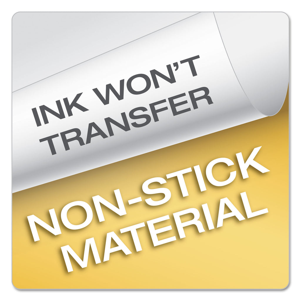 Poly Ring Binder Pockets, 8.5 x 11, Letter, Assorted Colors, 5/Pack