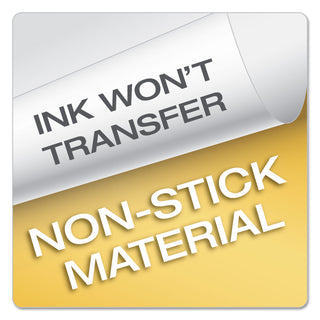 Poly Ring Binder Pockets, 8.5 x 11, Letter, Assorted Colors, 5/Pack