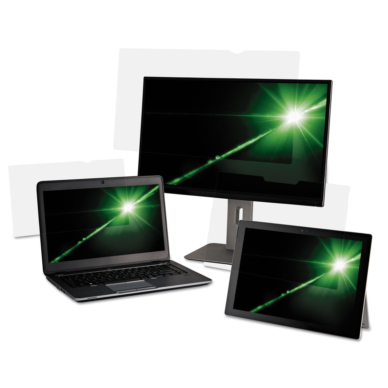 Antiglare Frameless Filter for 15.6" Widescreen Laptop, 16:9 Aspect Ratio - 