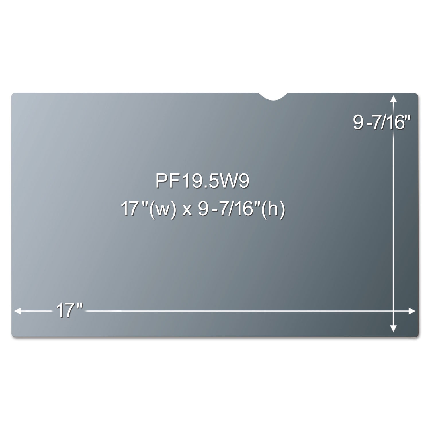 frameless-blackout-privacy-filter-for-195-widescreen-flat-panel-monitor-169-aspect-ratio_mmmpf195w9b - 2