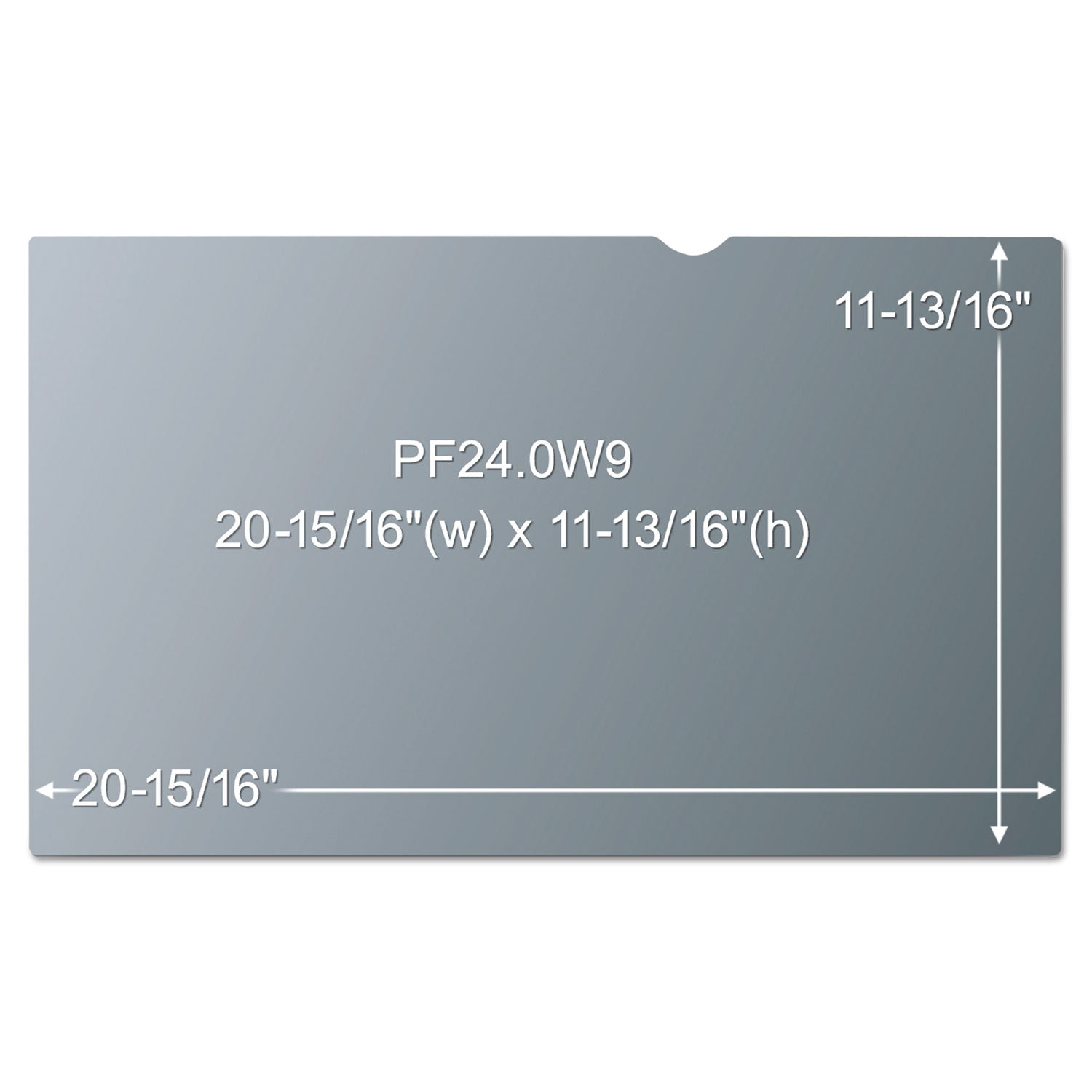 frameless-blackout-privacy-filter-for-24-widescreen-flat-panel-monitor-169-aspect-ratio_mmmpf240w9b - 3
