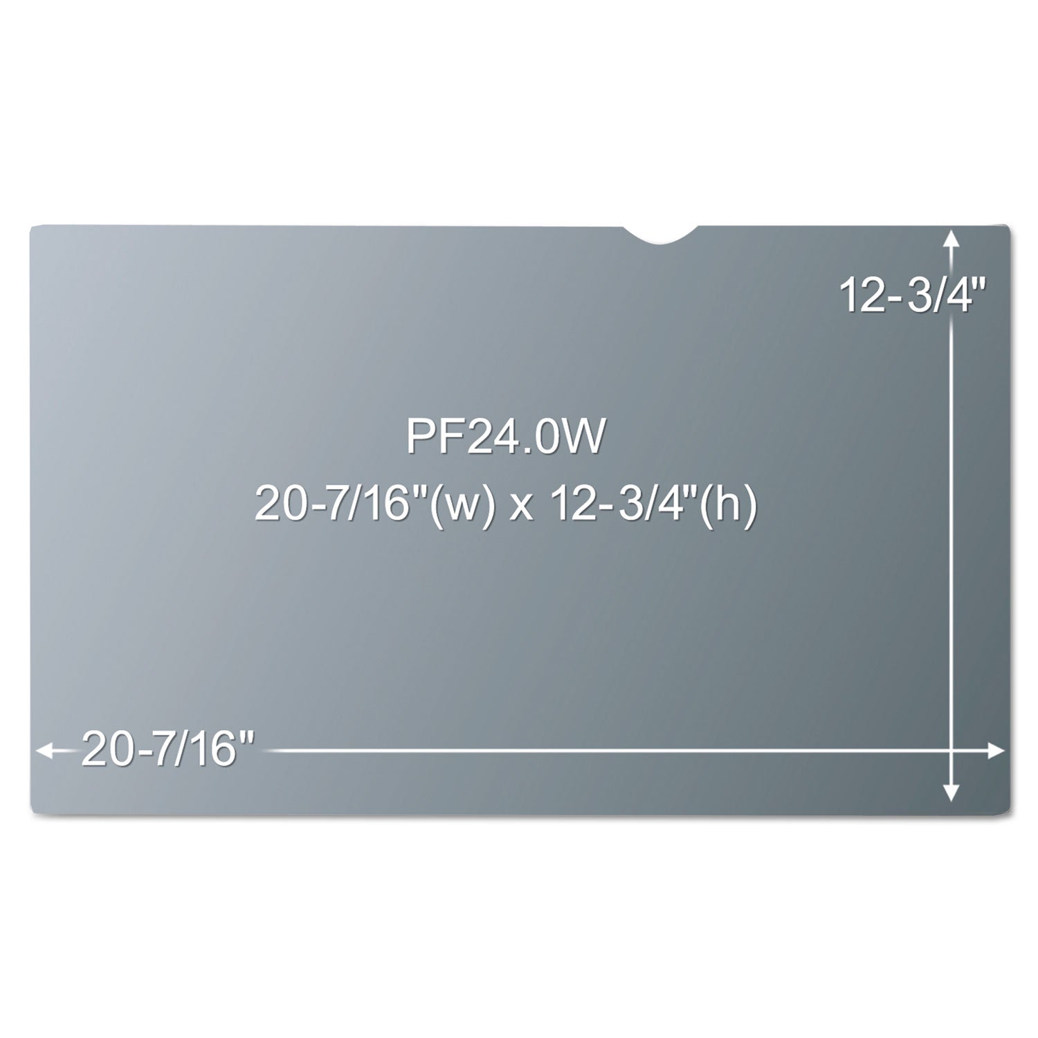 frameless-blackout-privacy-filter-for-24-widescreen-flat-panel-monitor-1610-aspect-ratio_mmmpf240w1b - 3