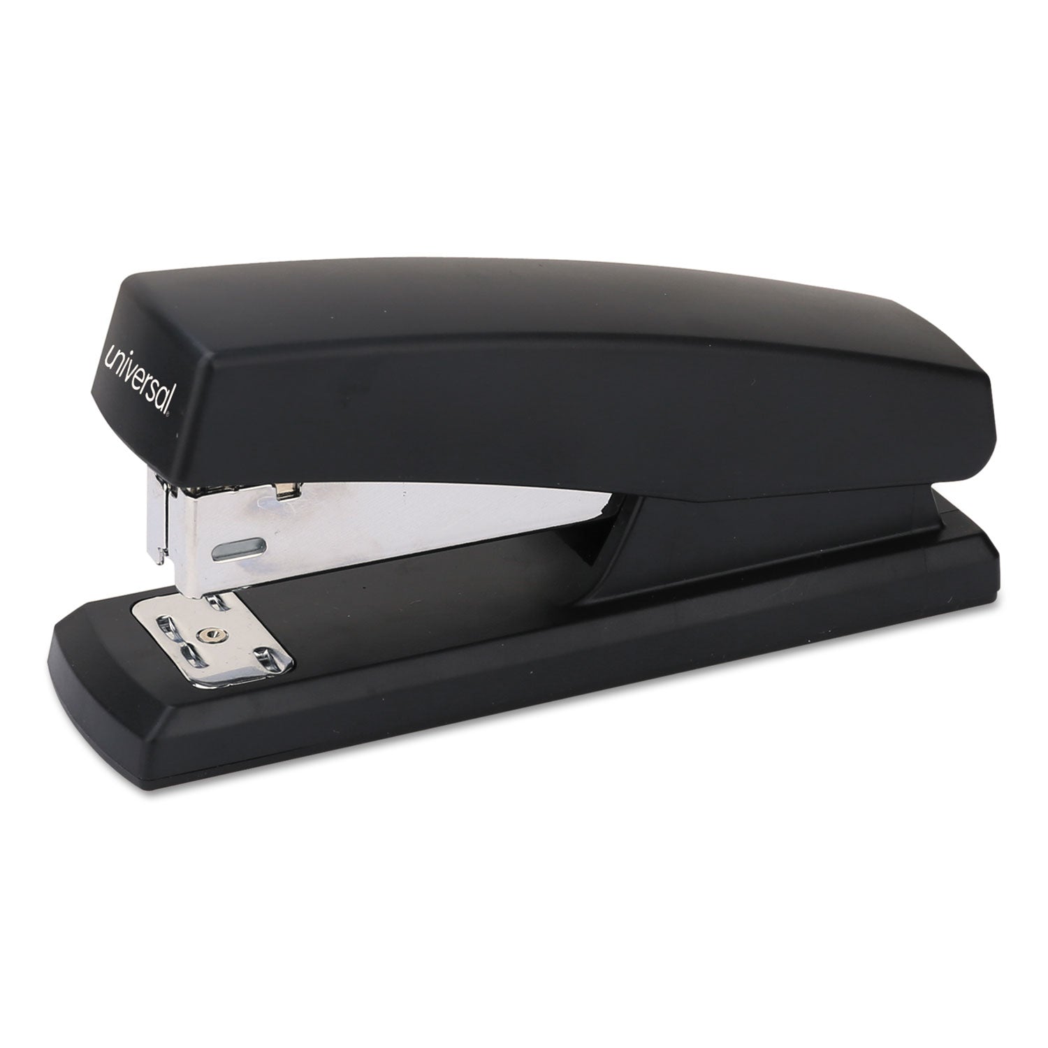Half-Strip Stapler, 20-Sheet Capacity, Black - 