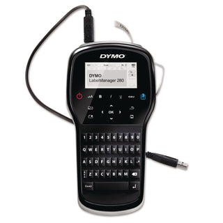 LabelManager 280 Label Maker, 0.6"/s Print Speed, 4 x 2.3 x 7.9