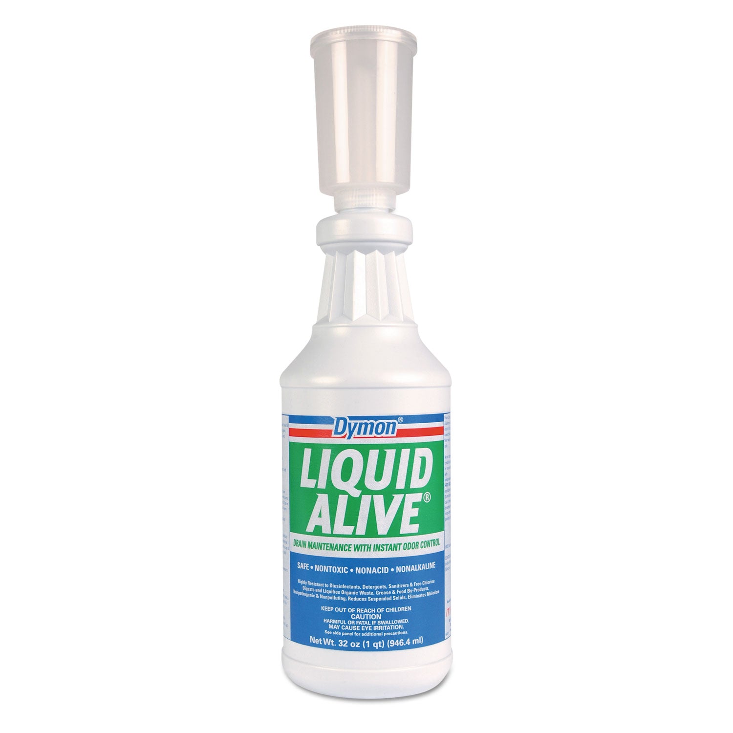 LIQUID ALIVE Enzyme Producing Bacteria, 32 oz. Bottle, 12/Carton - 