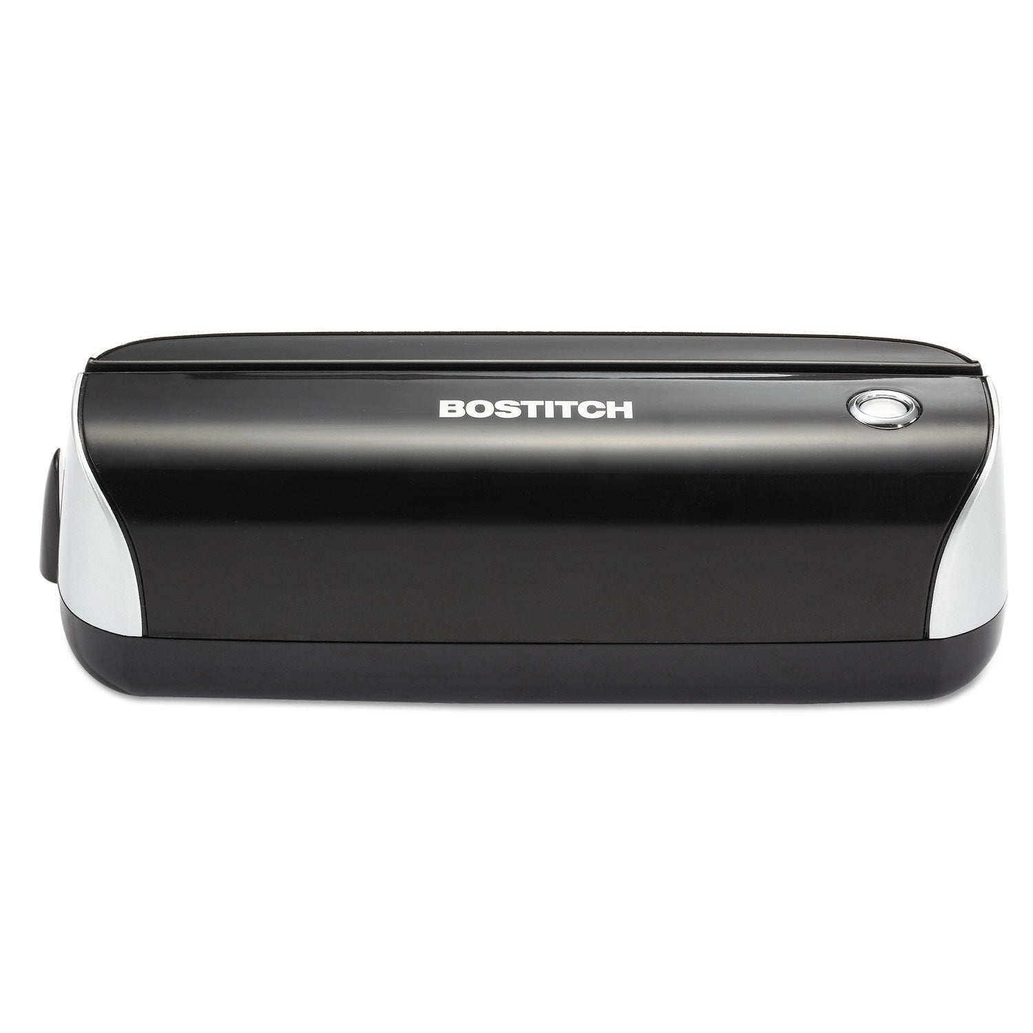 12-Sheet Electric Three-Hole Punch, 9/32" Holes, Black - 