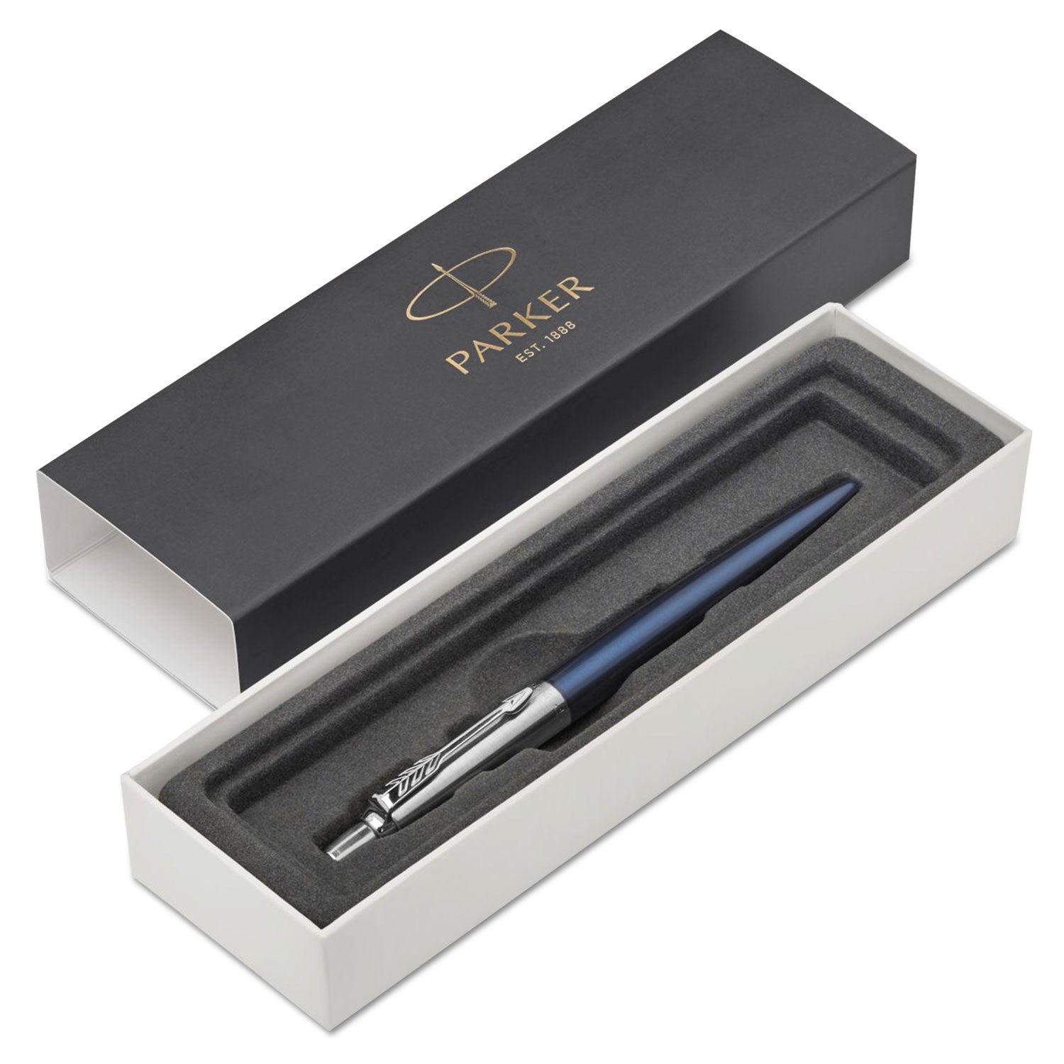 jotter-ballpoint-pen-retractable-medium-1-mm-blue-ink-royal-blue-chrome-barrel_par1953186 - 2