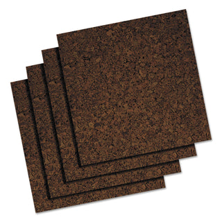 cork-tile-panels-12-x-12-dark-brown-surface-4-pack_unv43403 - 4