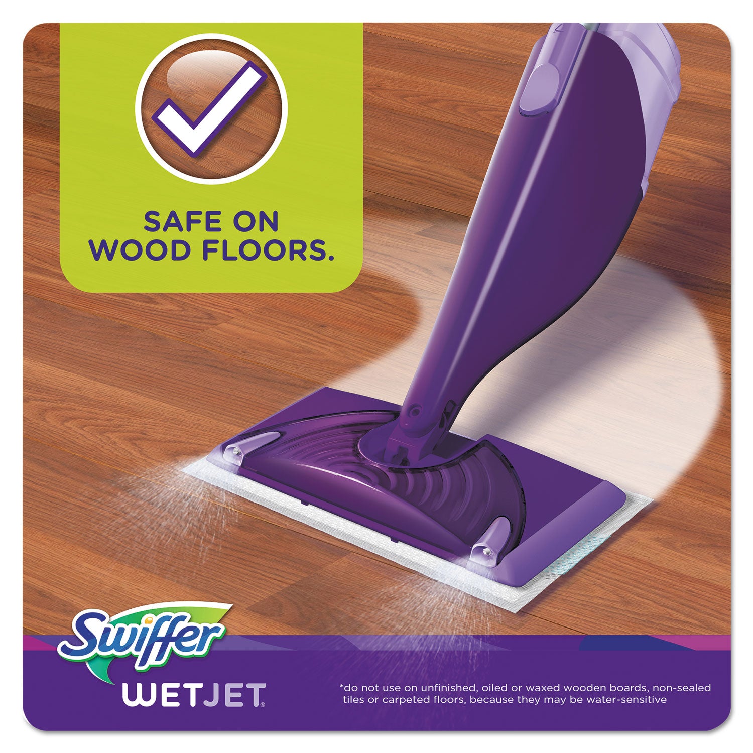 WetJet System Refill Cloths, 11.3" x 5.4", White, 24/Box, 4/Carton