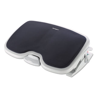 SoleMate Comfort Footrest with SmartFit System, 21.5w x 14d x 3.5 to 5h, Gray/Black