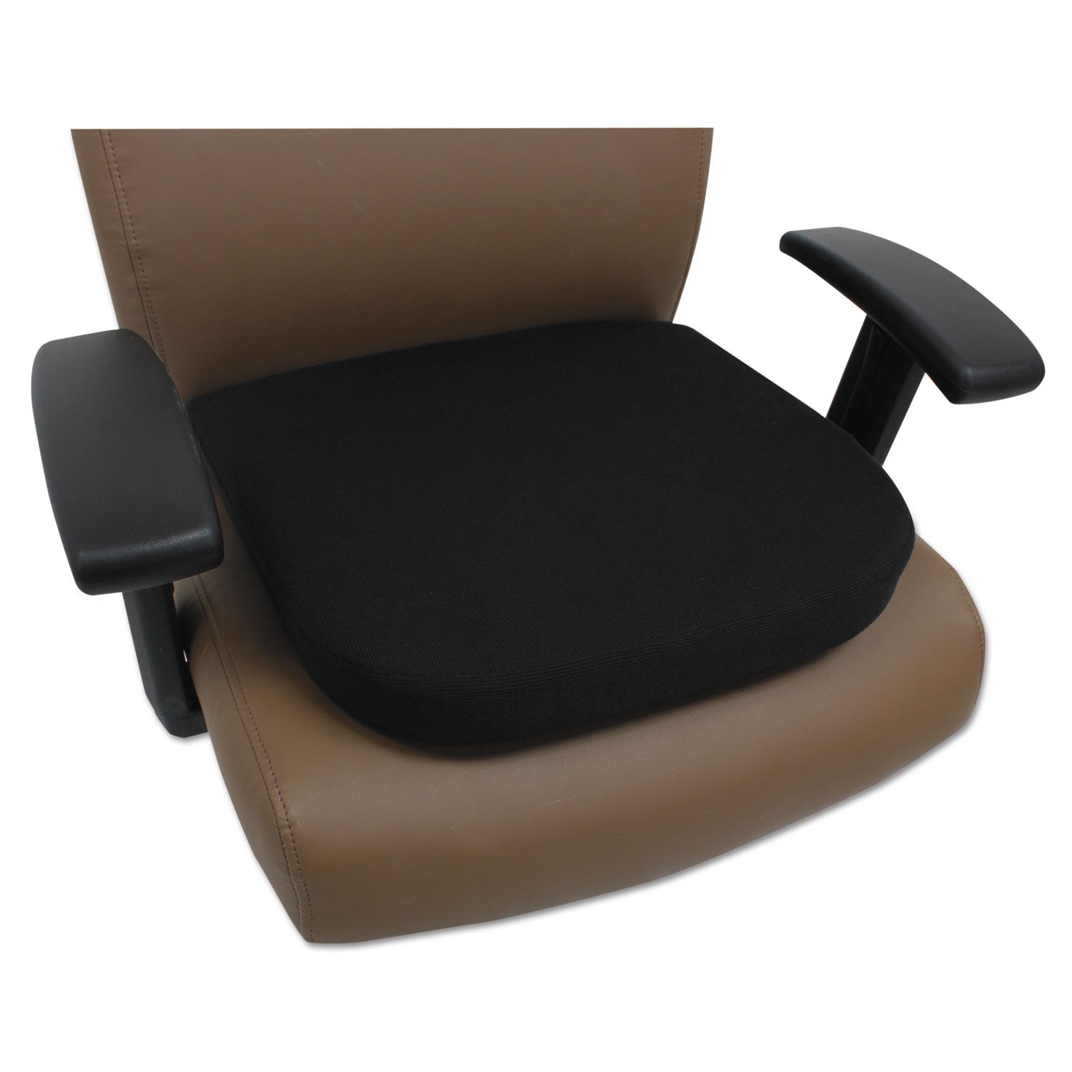cooling-gel-memory-foam-seat-cushion-fabric-cover-with-non-slip-under-cushion-surface-165-x-1575-x-275-black_alecgc511 - 1