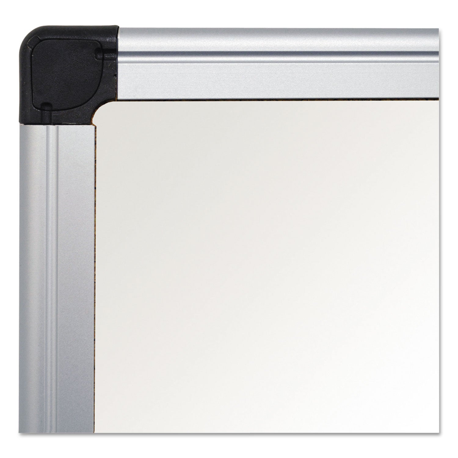 Porcelain Value Dry Erase Board, 48 x 72, White Surface, Silver Aluminum Frame - 