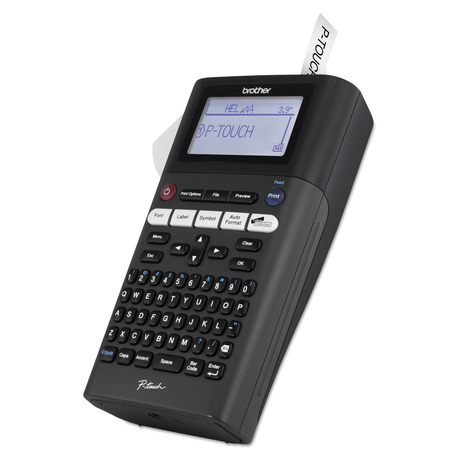 PT-H300 Take-It-Anywhere Labeler with One-Touch Formatting, 5 Lines, 5.25 x 8.5 x 2.63