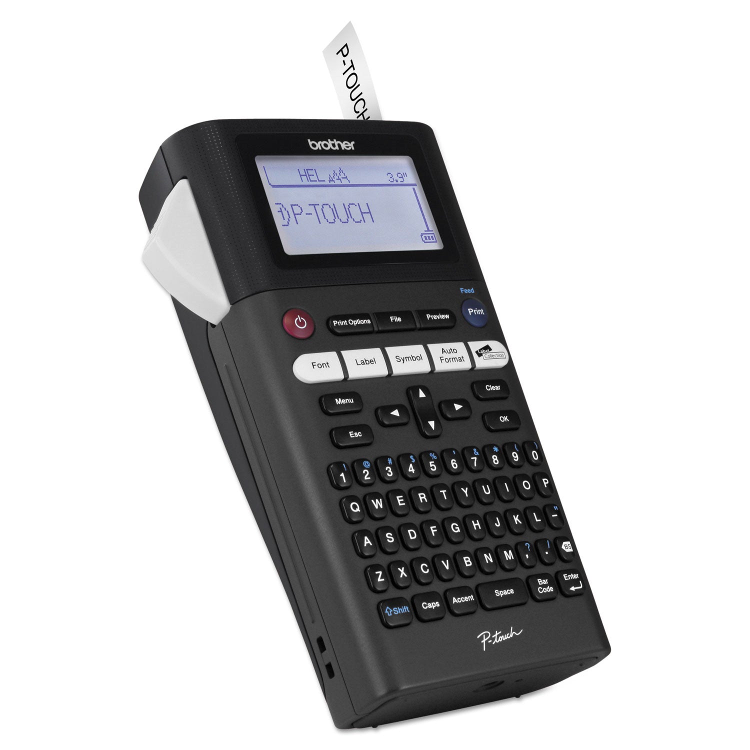 PT-H300LI Rechargeable Take-It-Anywhere Labeler, 5 Lines, 5.25 x 8.5 x 2.63