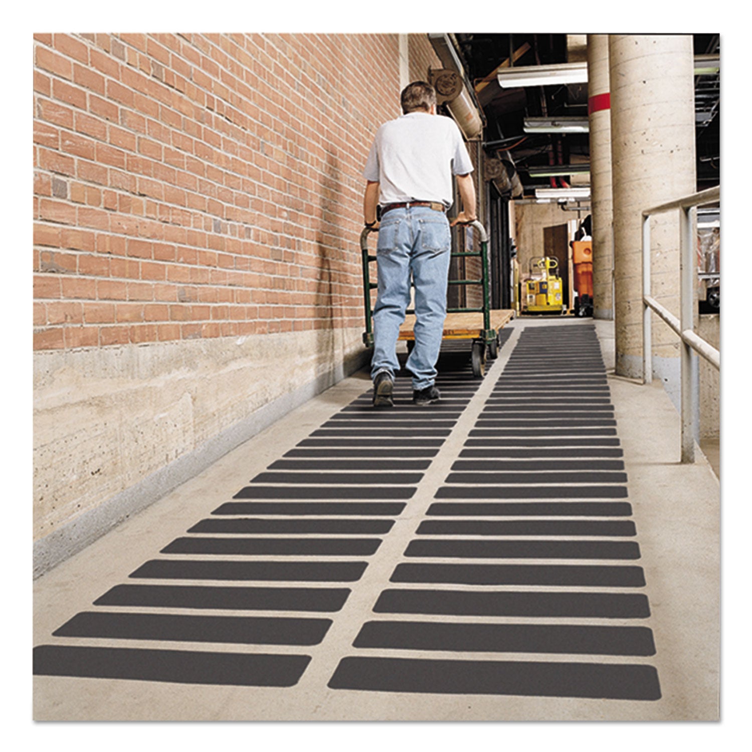 Safety-Walk General Purpose Tread Rolls, 4" x 60 ft, Black - 